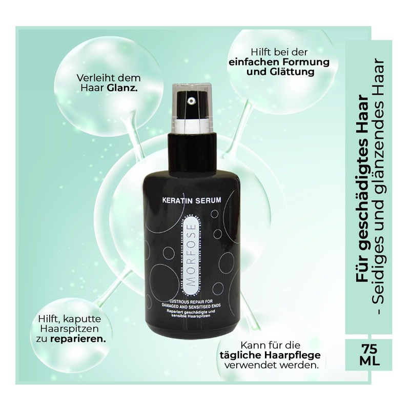 Morfose Keratin Hair Serum 75 ml - Hair Serum with