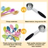 2 PCS Measuring Cup, Stainless Steel Coffee Small Measuring Scoop