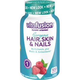 100gomita Multi - vitamina Mineral Biotina Cabello Piel Uas Sabor Fruta Bayas - de, y, In