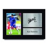 HWC Trading A4 Kai Havertz Presents Printed Autograph Picture for