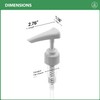 Pump for Shampoo Bottle 33.8 oz, Conditioner, Lotion, 1-Inch Neck,