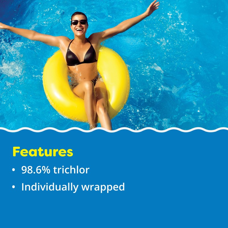 In The Swim 4 Inch Chlorine Sticks for Sanitizing Swimming