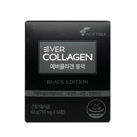 SellerHub [Evercollagen] Evercollagen Black 750mg x 84 Tablets 1 Pack (S36460194) / [에버콜라겐] 에버콜라겐 블랙 750mg x 84정 1개 (S36460194)