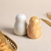 Bicuzat Ceramic Sloth Shape Salt & Pepper Shakers Set, Hand-Painted