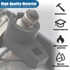 Automotive O2 Oxygen Sensor Socket Offset Wrench Remover Tool, 3/8-Inch