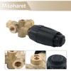 mitoharet 4350PSI Pressure Unloader Valve 8GPM 3/8 in FNPT VRT3-310