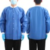 JMU 50 Pack Disposable Lab Jackets Medium, SMS Disposable Medical