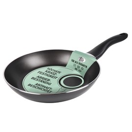 Very Titan Made in Germany Bratpfanne 24 cm, antihaft beschichtete Pfanne für alle Herdarten inkl. Induktion und Backofen, Induktionspfanne zum fettarm Braten, Schwarz