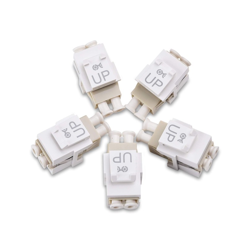 Cable Matters 10-Pack LC UPC Duplex Fiber Optic Keystone Coupler
