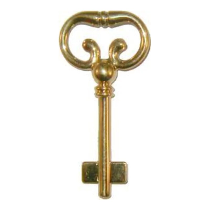 Furniture Knowledge Blank Key for Roll Top Desk Lock -