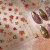 Maple Leaf Nail Stickers Fall Nail Sticker for Nails Art