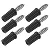100Pcs Banana Socket 4mm ABS Nickel Plated Brass Material Good