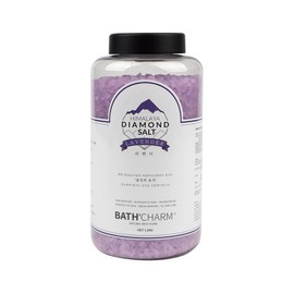 Bath Charm Himalayan Diamond Salt Bath Salt Lavender, 1.2kg, 1 piece / 바스참 히말라야 다이아몬드솔트 입욕제 라벤더, 1.2kg, 1개