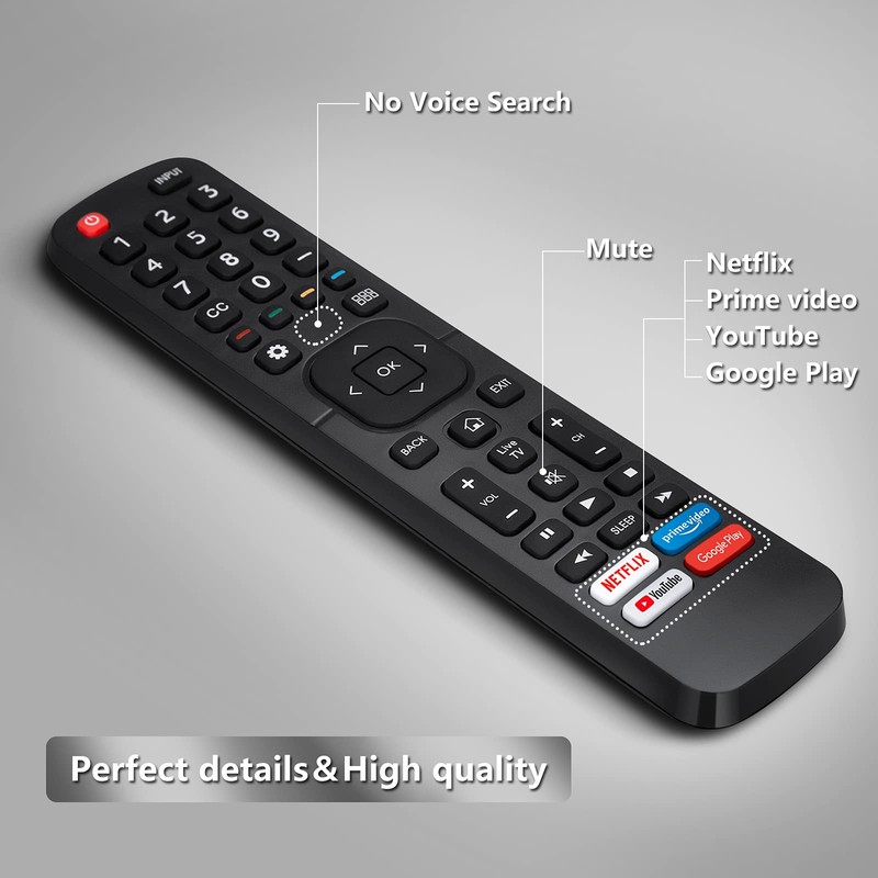 Universal Remote Control ERF2G60H for Hisense Sharp LED Smart TV