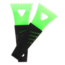 PACKOVE 2pcs Ergonomic Ice Scraper for Car Windshield Freezer Compact Lightweight Automotive Scraper Ice Spatula for Use Easy to Handle Store