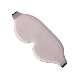 Tisoloow Sleep Mask - Total Blackout 3D Sleeping Mask, Soft and No Pressure on Eyes, Extension Eyes Mask with Adjustable Straps for Sleeping Travel Home Nap Rest Women Men Light Grey Onesize