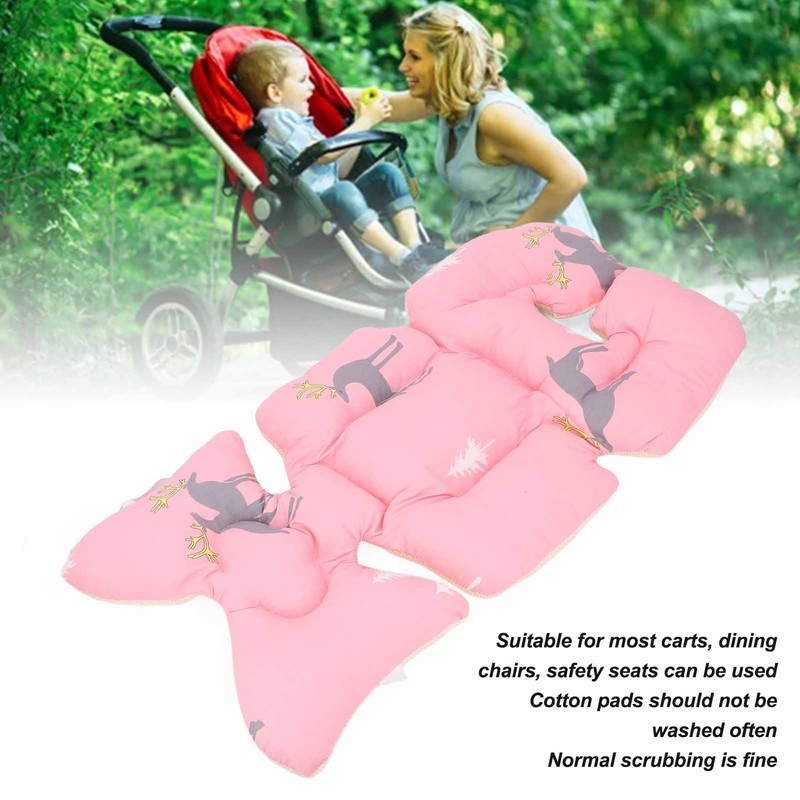 Thicken Stroller Cushion Multi Functional Skin Friendly Detachable Soft Cotton