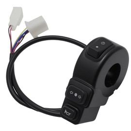 GMAPATS Universal 7/8" 22MM Handlebar Switch, Integrated Motorcycle Horn and Turn Signal Control, Suitable for Motorcycles, ATVs, and Electric Scooters