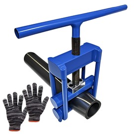 BIAXJUNY Gas Pipe Squeeze-Off Tool，Pipe Squeeze Off Tool，For 1/2-1.6in PE/PPR/PVC Plastic Water Pipe or Natural Gas Pipeline，Pipe Blocker，Water shut off tool，（Blue）