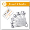 TILUCK Stainless Steel Measuring Cups & Spoons Set, Cups and