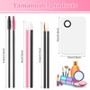Herramientas de Aplicación de Maquillaje Desechables, Kit de Aplicadores de