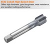 sourcing map M20x1 Metric Thread Tap 6542 Cobalt High-Speed Steel