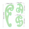 Qcwwy Sewing Rulers Set 3 Styles Plastic French Curve Ruler