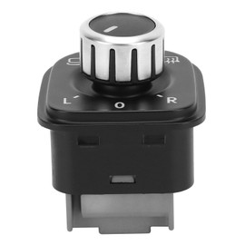 Car Rearview Mirror Adjust Knob Switch 5ND959565A Replacement for R32/RABBIT/EOS/Caddy