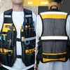 MELOTOUGH Tool Vest Reflective Safety Tool Vest with Removable Phone