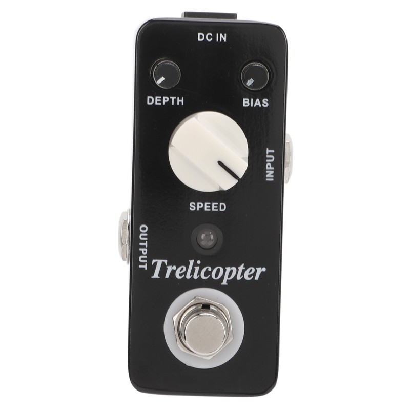 Tremolo Effect Pedal Classic Metal Vibrato Sound Effector Guitar Accessories