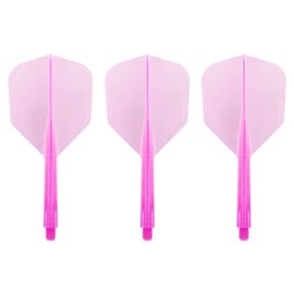 Condor Zero Stress Flight System - Small Clear Pink - Dart Flights Medium