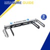 SnowTing 2 Sets Adjustable Universal Mounting Bracket for CB/Ham Radio