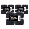 Findew Black Spiral Swabs, 200 Pack, 12 Pieces / 파인듀 검정 나선형 면봉, 200개입, 12개