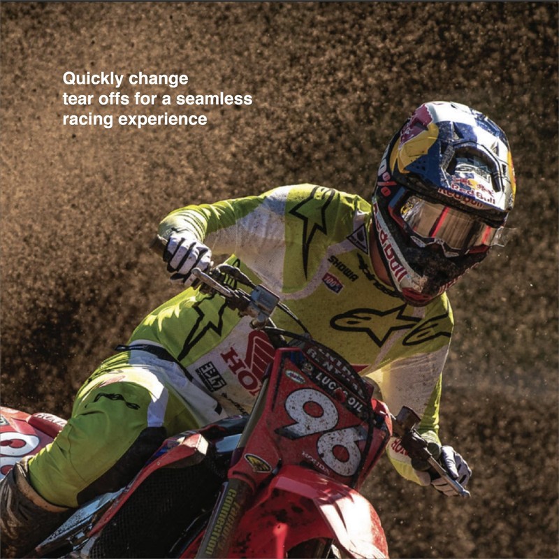 100% FMF Goggles POWERBOMB/POWERCORE Laminated Tear-Offs 2 x 7 pk