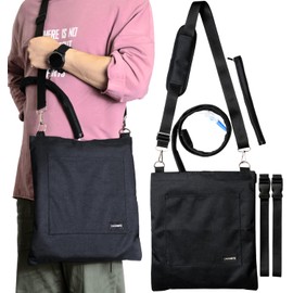 Caredgitz Catheter Bag Holder, Urine Drainage Bag Holder, w/Drain Tube Cover & Adjustable Strap, Foley Catheter Bag Covers, for Privacy & Dignity, w/Straps for Wheelchair, Walker & Bed, up to 4000ML