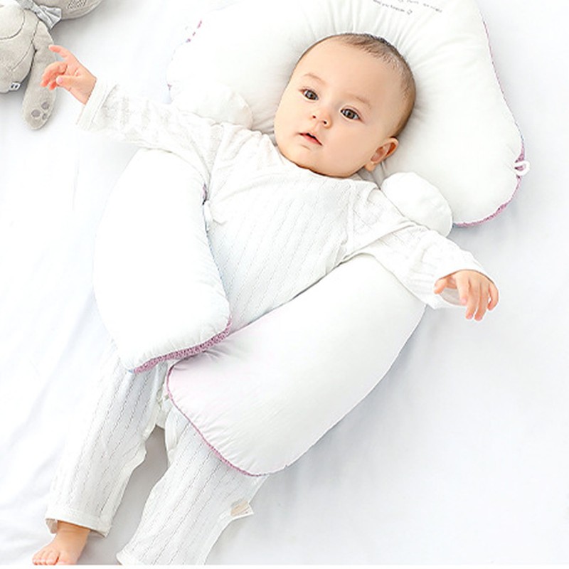 Baby Head Shaped Pillow Soft Nursing Support Adjustable Baby Positioning