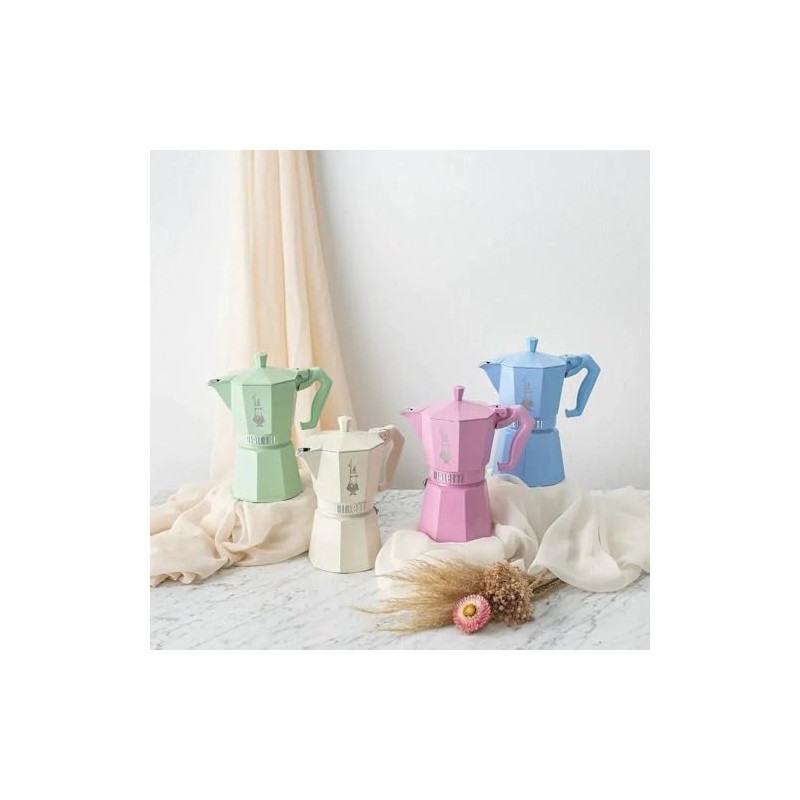 BIALETTI(ビアレッティ) エクスクルーシブ Espresso Coffee Maker, 3カップ, Pink