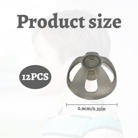 12PCS Hearing Aid Domes,Hearing Aid Domes for Phonak,9mm Hearing Aid Accessories,Comfortable Hearing Aid Ear Buds for Elderly Hearing Loss Accessories,Hearing Aids & Accessories,for Oticon,Signia,Etc