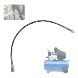 High Pressure Spring Tube, 63mpa Ultralight Pump Spring Hose, High Sealing Performance for PCP/Automatic Hand Pump, High Pressure Air Pump and Compressor