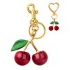 Adorable Cherry Keychain Bag Charm for Women