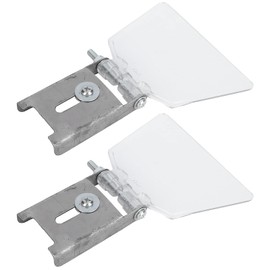 CYSFETENA Pack of 2 Sanding Stands Eye Protection Made of 304 Stainless Steel, Robust Sanding Visor Safety Cover for Sanding Blocks Type 125/150/200/250, Accessories for Sanding Stand, Double Grinder