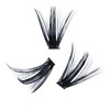 Individual Lashes 300 Pcs LAUBESS Lash Clusters Individual Eyelash Clusters