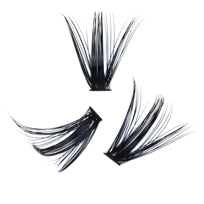 Individual Lashes 300 Pcs LAUBESS Lash Clusters Individual Eyelash Clusters