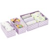 mDesign Set of 4 Wardrobe Organisers - The Ideal Storage