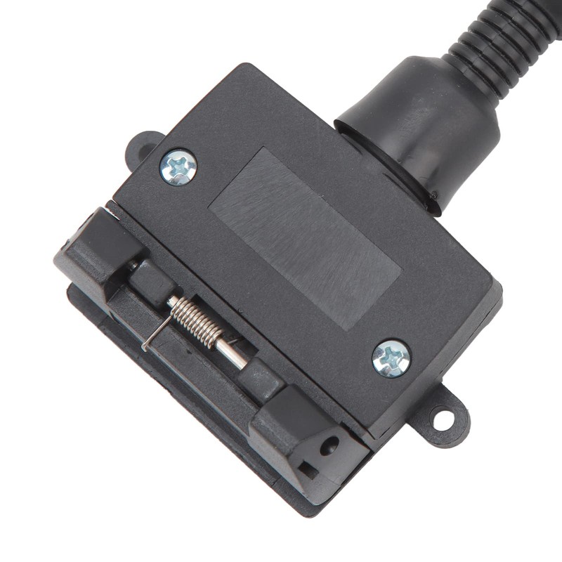 7 Pin Round Male Plug To 7 Pin Flat Female