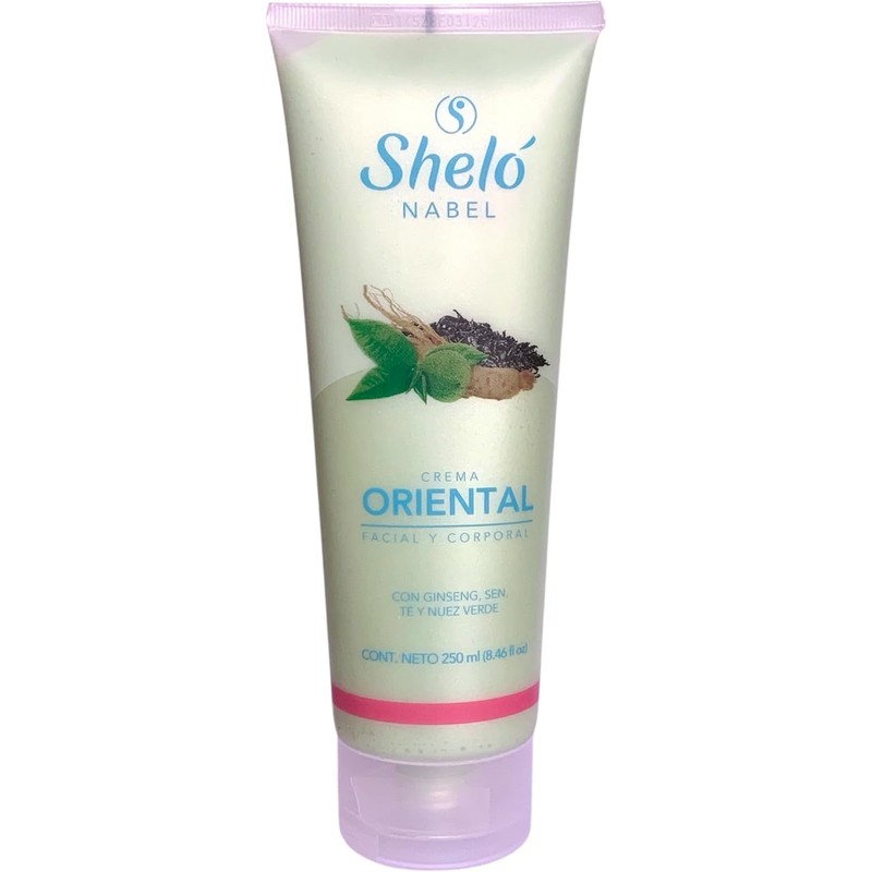 Sheló Nabel Crema Oriental Facial y Corporal con Ginseng, Sen,