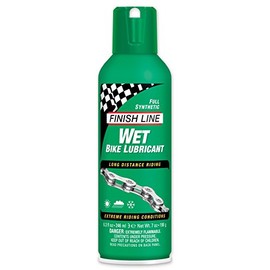 Finish Line Wet Bike Lubricant Aerosol Spray, 8-Ounce