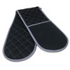 Clay Roberts Oven Gloves, Black, Double Oven Mitts, Heat Resistant