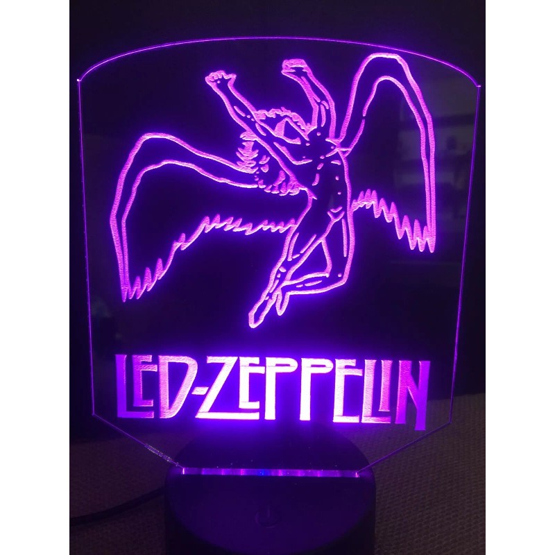 Led Zeppelin LED Neon Light Sign Man Cave , Game