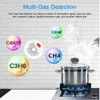 WiFi Gas Alarm Plug in Combustible Gas Detector for Tuya